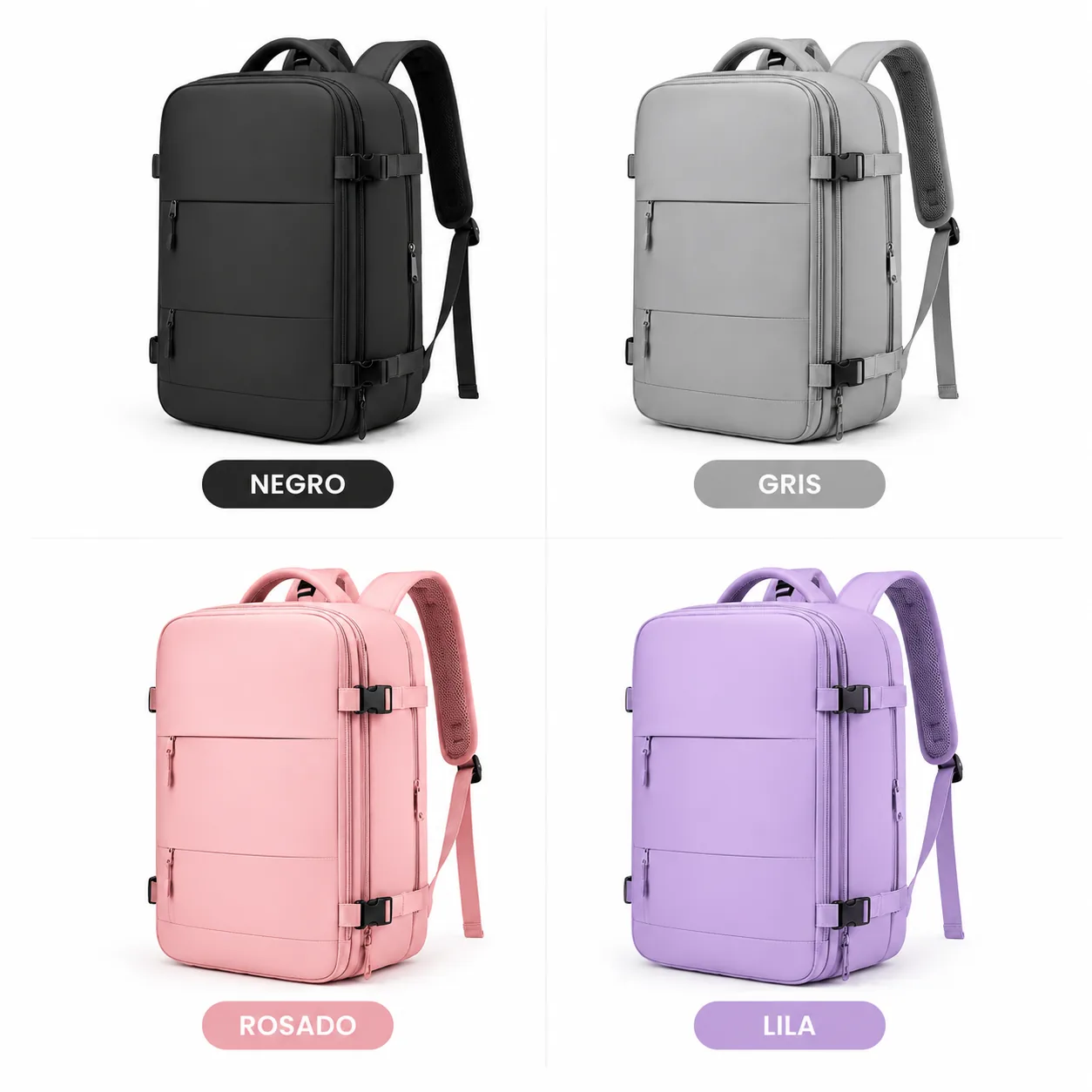 Maleta Viajera Viral — mochila de viaje multifuncional tamaño cabina